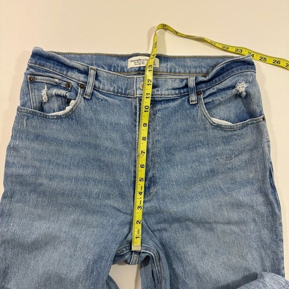 Abercrombie The 90s Straight Jeans Ultra High Rise - Picture 6 of 7